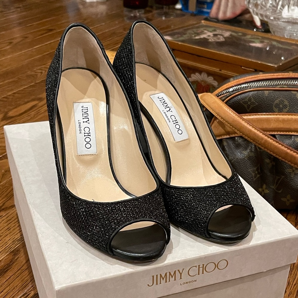 Jimmy Choo Wedge Heels sz 8